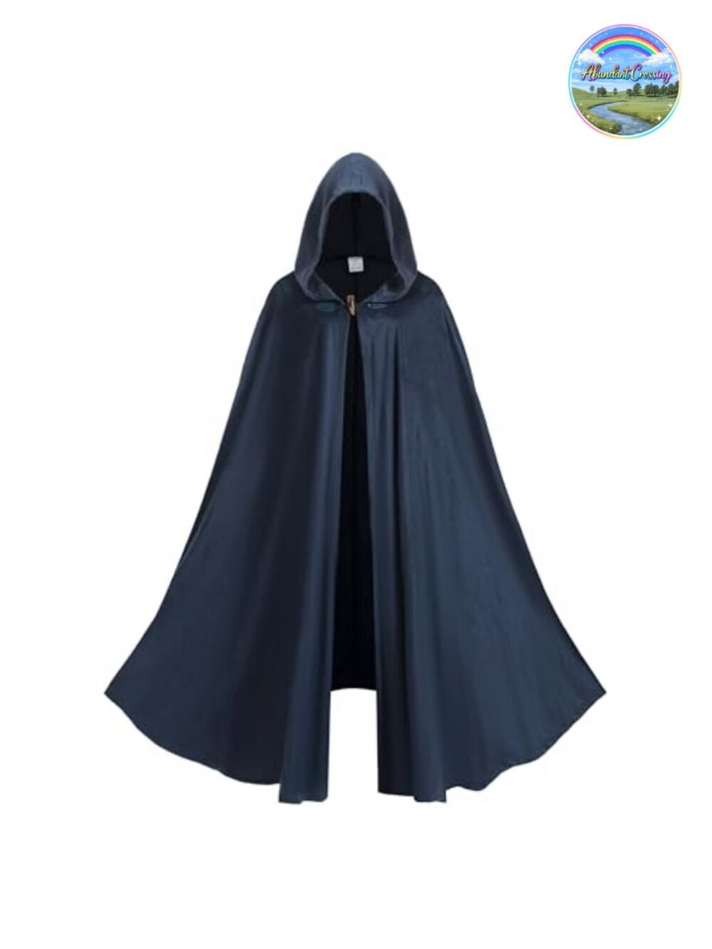 Medieval Velvet Hooded Cloak Renaissance Costume Cape